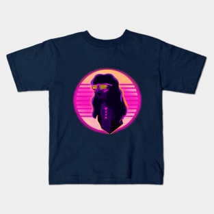 Vaporwave Girl Kids T-Shirt